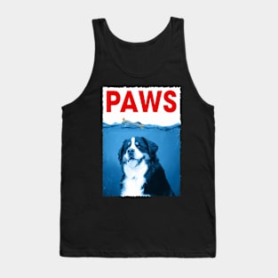 Berner PAWS Mountain Majesty, Stylish Tee for Dog Devotees Tank Top